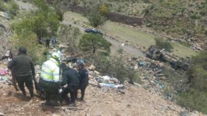 Accidente de bus en Potosí dejó 28 fallecidos