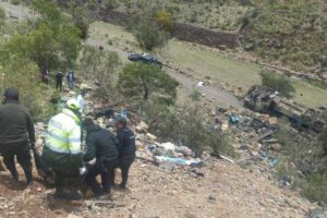Accidente de bus en Potosí dejó 28 fallecidos