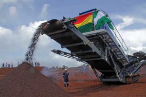 Importación de hierro boliviano