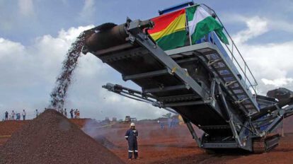 Importación de hierro boliviano
