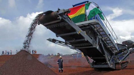 Importación de hierro boliviano