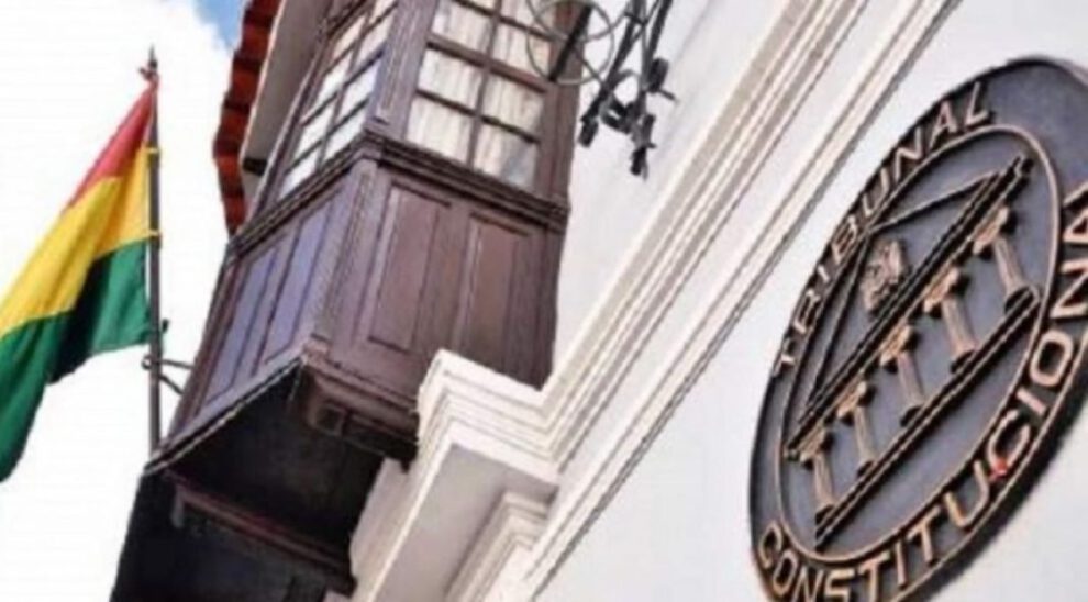 Tribunal Constitucional Plurinacional en Bolivia