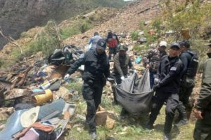 Investigación accidente Potosí