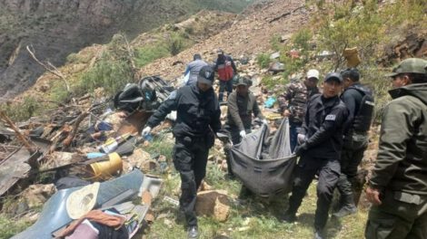 Investigación accidente Potosí