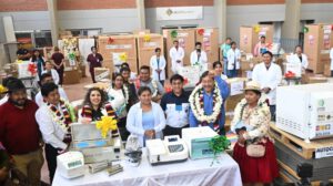 Equipamiento médico en Bolivia para mejorar la salud pública
