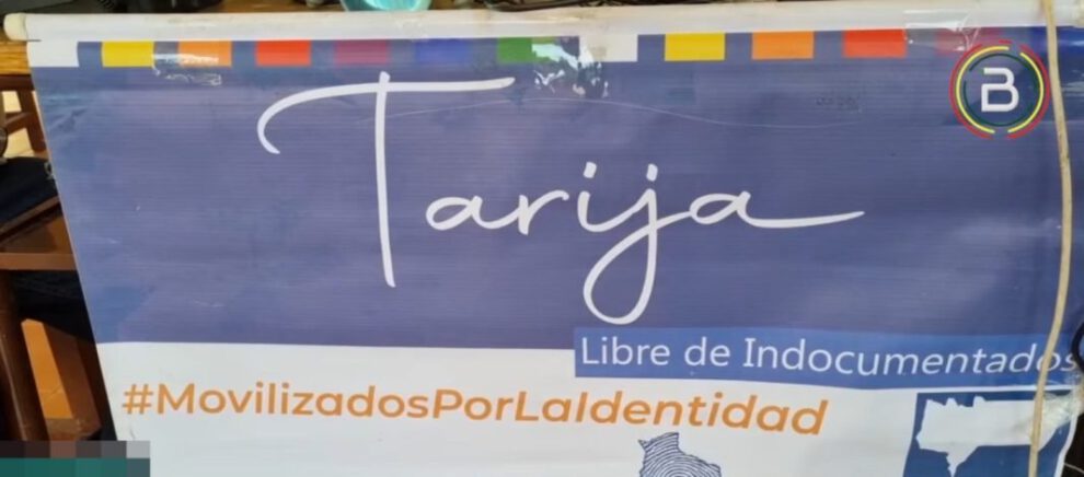 Carnetización gratuita para niños en Tarija
