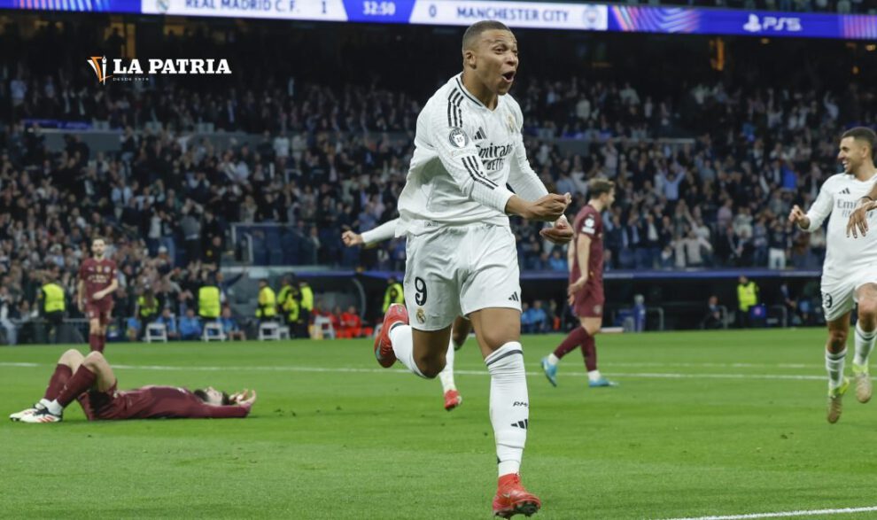 Kilian Mbappé triplete en la clasificación del Real Madrid