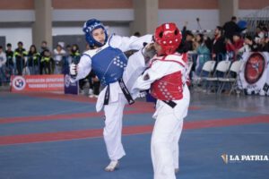 Ranking nacional de taekwondo en Santa Cruz