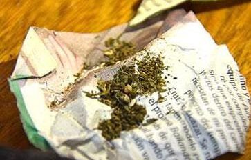 Allanamiento en Huanuni relacionado con narcotráfico