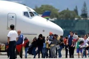 Deportación de bolivianos detenidos en Estados Unidos