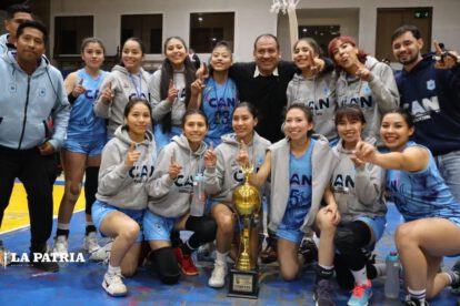 CAN campeonas de la Libobásquet U-25 damas