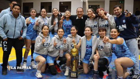 CAN campeonas de la Libobásquet U-25 damas