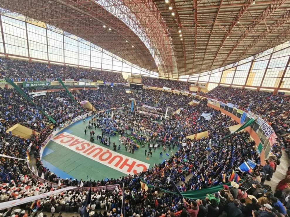 binomio del MAS propuesto por David Choquehuanca