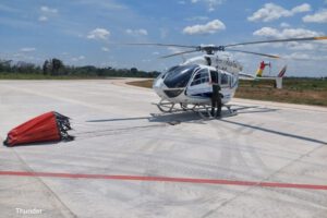 Búsqueda de desaparecidos en Cochabamba con helicóptero Eco Charlie