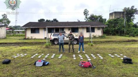 Aprehenden a dos sujetos con marihuana