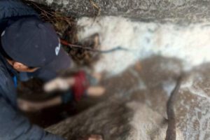 Cuerpo sin vida de un niño arrastrado por el río Wasa Mayu en Cochabamba