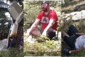 Bolivianos detenidos por tráfico de drogas tras estrellarse con avioneta en Brasil