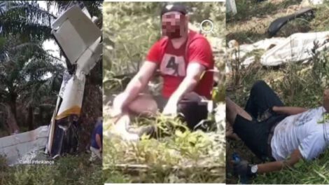 Bolivianos detenidos por tráfico de drogas tras estrellarse con avioneta en Brasil