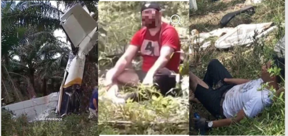 Bolivianos detenidos por tráfico de drogas tras estrellarse con avioneta en Brasil