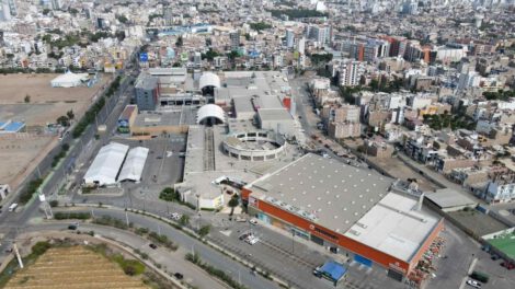 Caída de cúpula en centro comercial de Perú