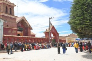 Iglesia Santa Cruz de Carabuco recibe el Emblema Azul por su valor patrimonial