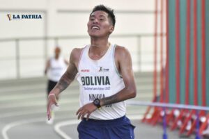 Atletas bolivianos ganan oro en el Sudamericano Indoor