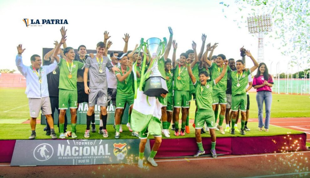 Santa Cruz campeón Sub-16