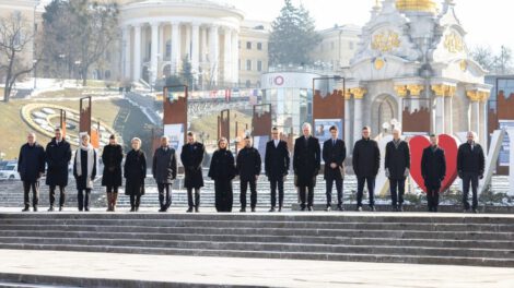 Cumbre internacional en Kiev con Zelenski y líderes occidentales