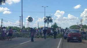 bloqueo de soya por interculturales de San Julián