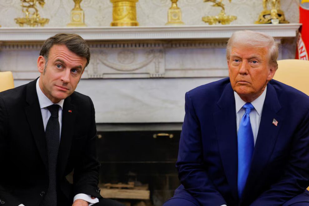 Trump y Macron se reúnen para discutir acuerdo sobre Ucrania