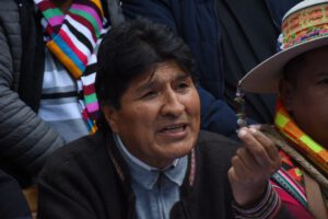 Evo Morales en el caso de trata de personas