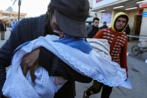 Bebés fallecen por hipotermia en Gaza