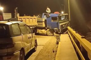 Accidente en la carretera Cochabamba-Oruro