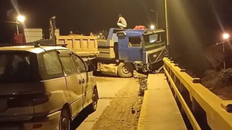 Accidente en la carretera Cochabamba-Oruro