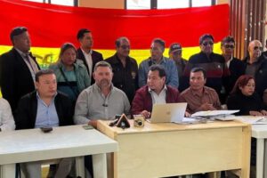 Comité Multisectorial marcha desde Patacamaya a La Paz