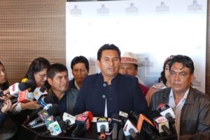 Renuncia al MAS por parte de diputados evistas