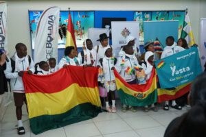 Nansana Kids Foundation en el Carnaval de Oruro