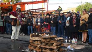 Anata Andina inició con ofrenda a la Pachamama