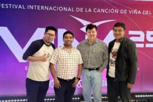 Tupay en Viña del Mar representando a Bolivia