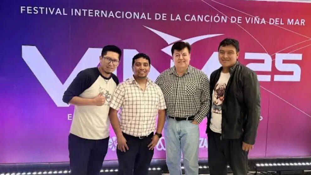 Tupay en Viña del Mar representando a Bolivia