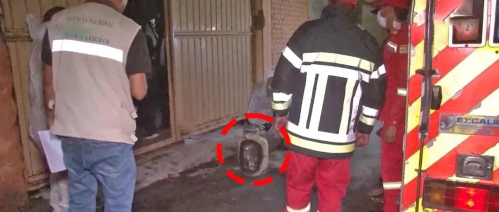 Explosión de garrafa en Cochabamba