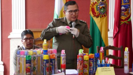 Espumas carnavaleras autorizadas para la temporada 2025