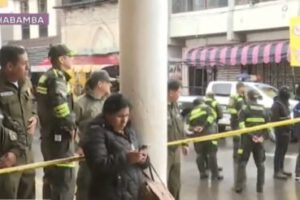 Incendio en el Mercado Central de Quillacollo