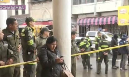 Incendio en el Mercado Central de Quillacollo