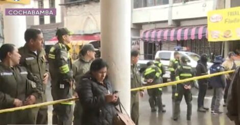 Incendio en el Mercado Central de Quillacollo