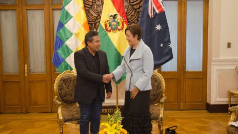 Cooperación bilateral entre Bolivia y Australia