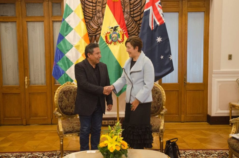 Cooperación bilateral entre Bolivia y Australia