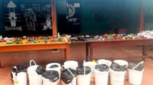 Operativo en Palmasola con incautación de armas y drogas