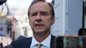 Tuto Quiroga, expresidente de Bolivia y precandidato a la presidencia