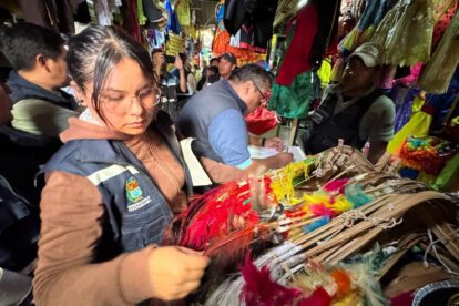 Decomiso de trajes de danzas de los Tobas y Suri Sicuri